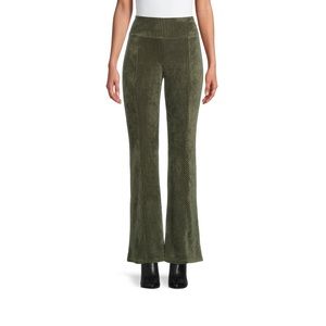 Flare velvet pant
